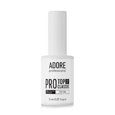 Фініш без липкого шару та без UV-фільтрів, 8 мл PRO CLASSIC TOP no UV ADORE